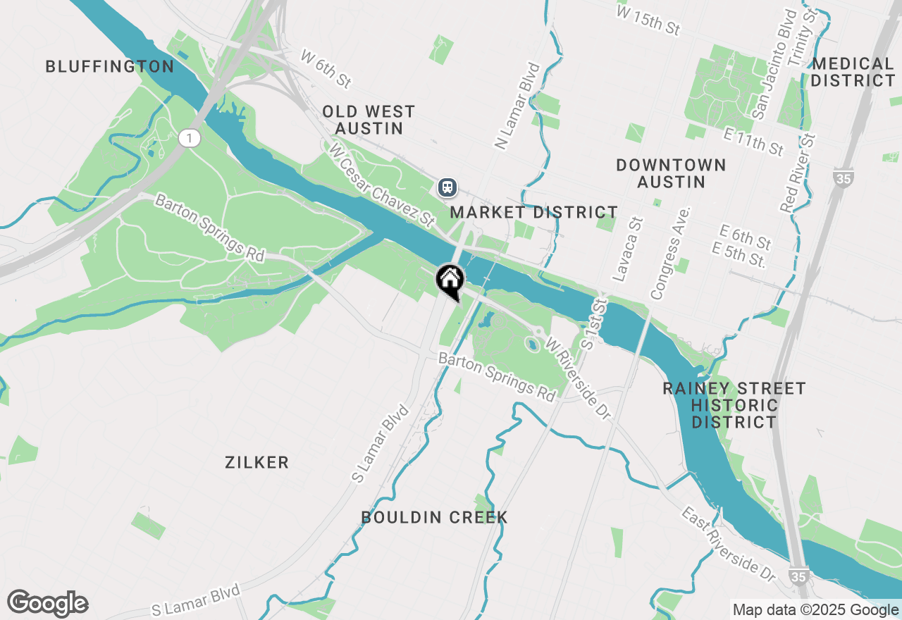 Map of 210 Lee Barton Dr #414, Austin, TX 78704