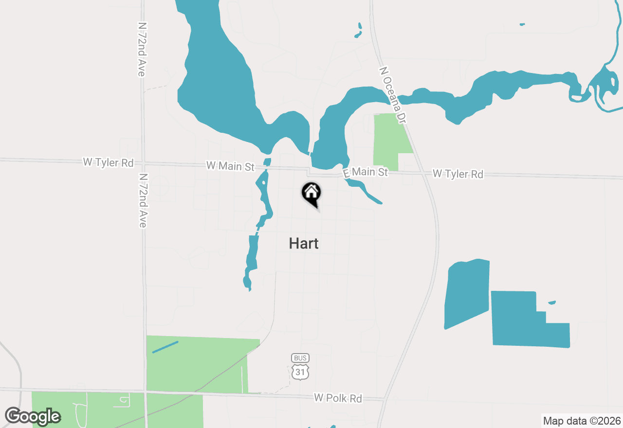 Map of 220 S State Street, Hart, MI 49420