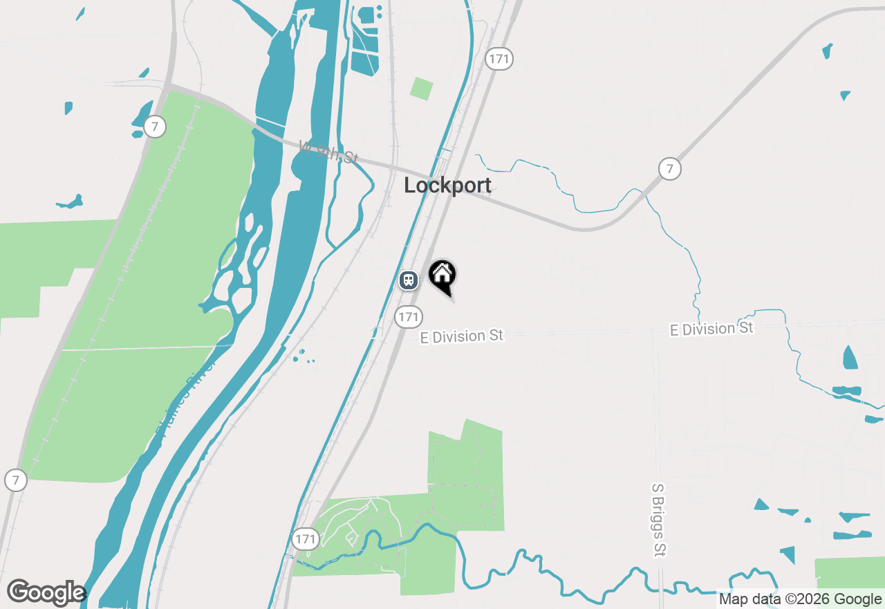 Map of 202 E 14th Street, Lockport, IL 60441