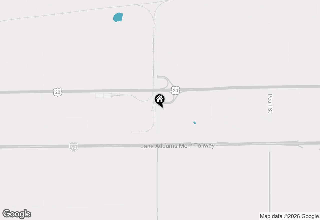 Map of 1737 W Chrysler Drive, Belvidere, IL 61008