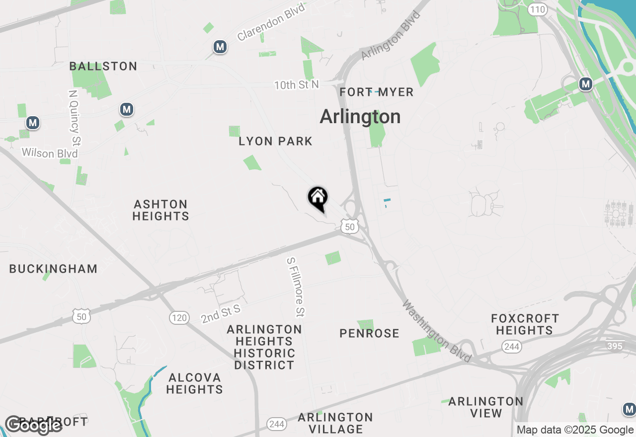 Map of 68 N Bedford Street #68A, Arlington, VA 22201