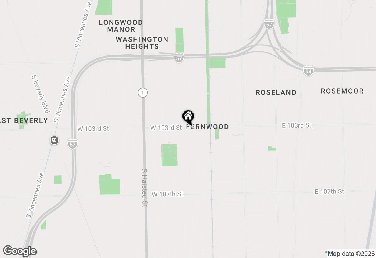 Map of 519 W 103rd Street, Chicago, IL 60628