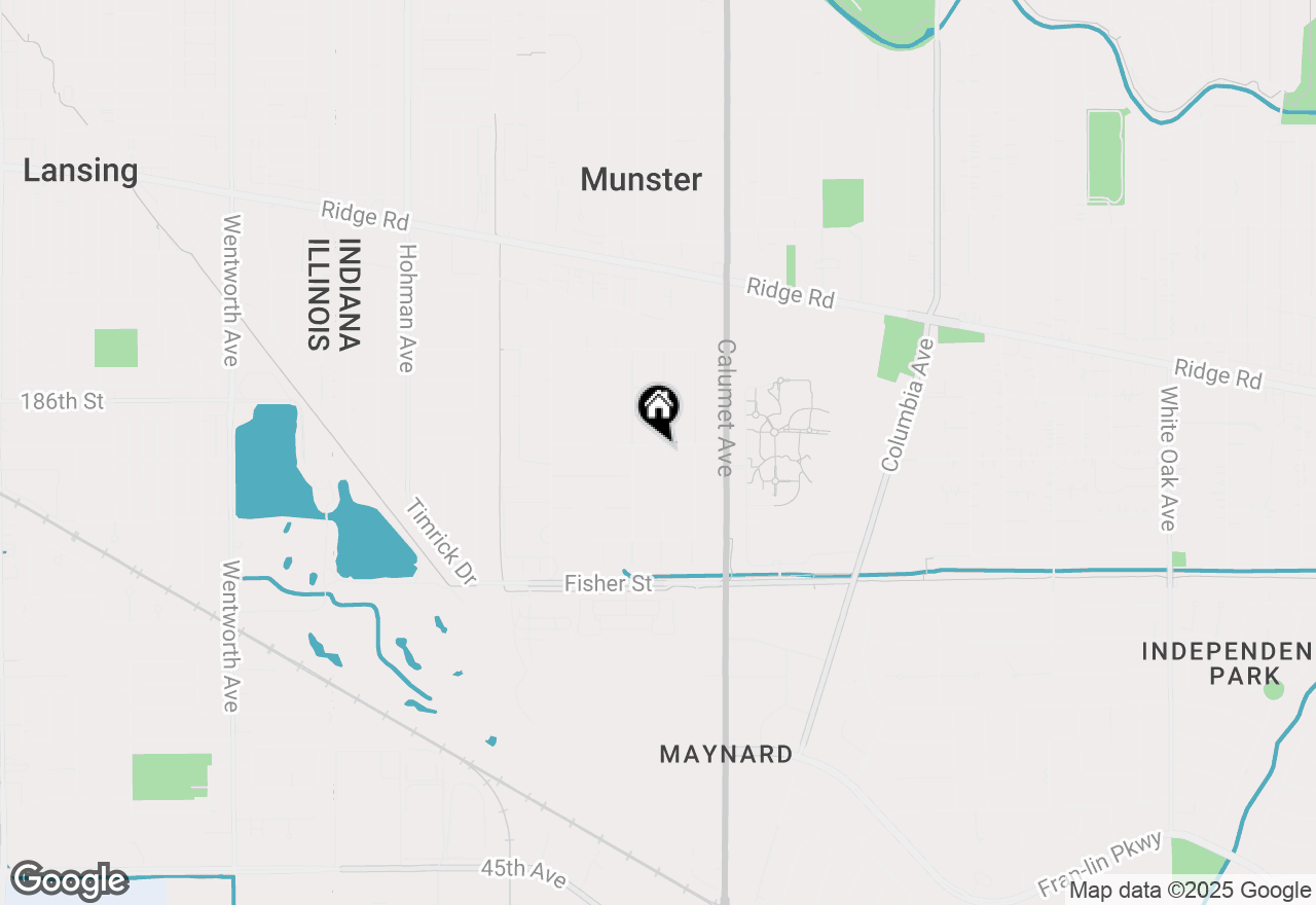 Map of 8706 Madison Avenue, Munster, IN 46321