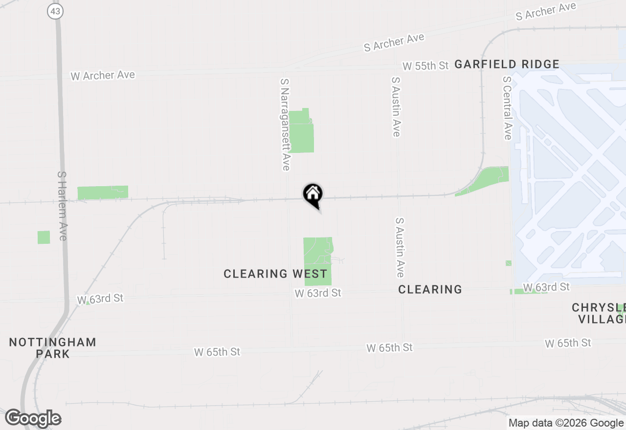 Map of 6010 S Mobile Avenue, Chicago, IL 60638