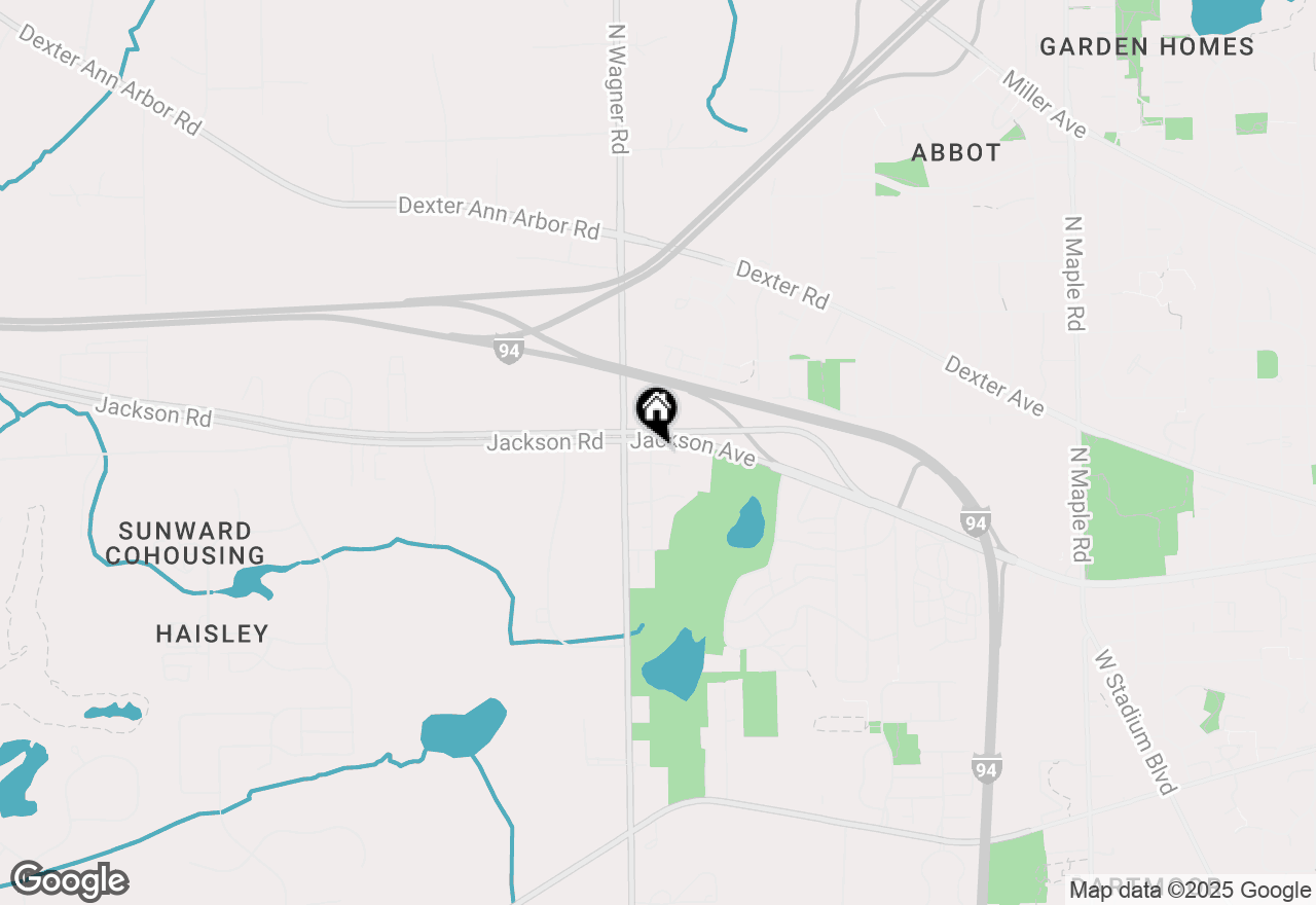 Map of 65 Westover Street, Ann Arbor, MI 48103