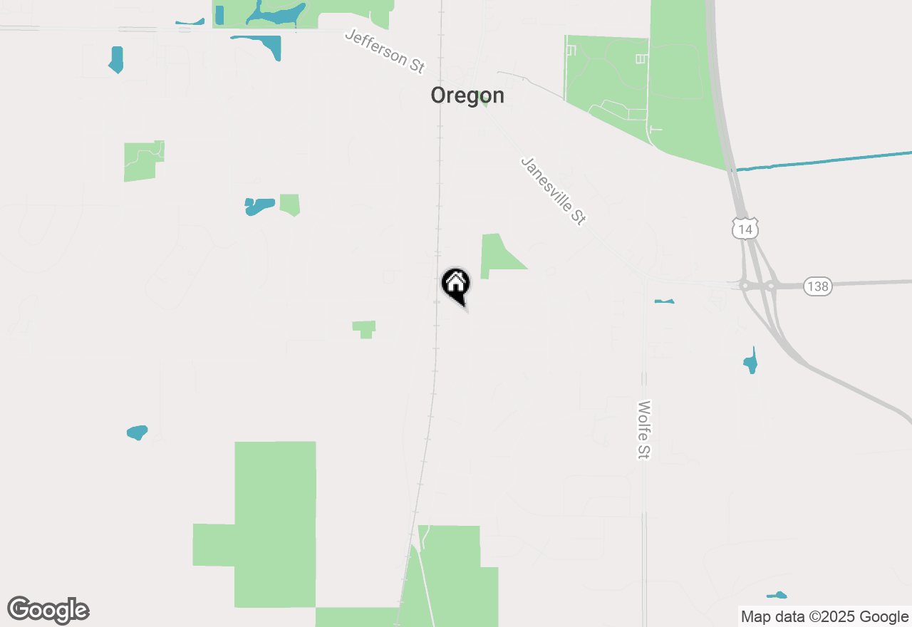 Map of 660 S Main Street, Oregon, WI 53575