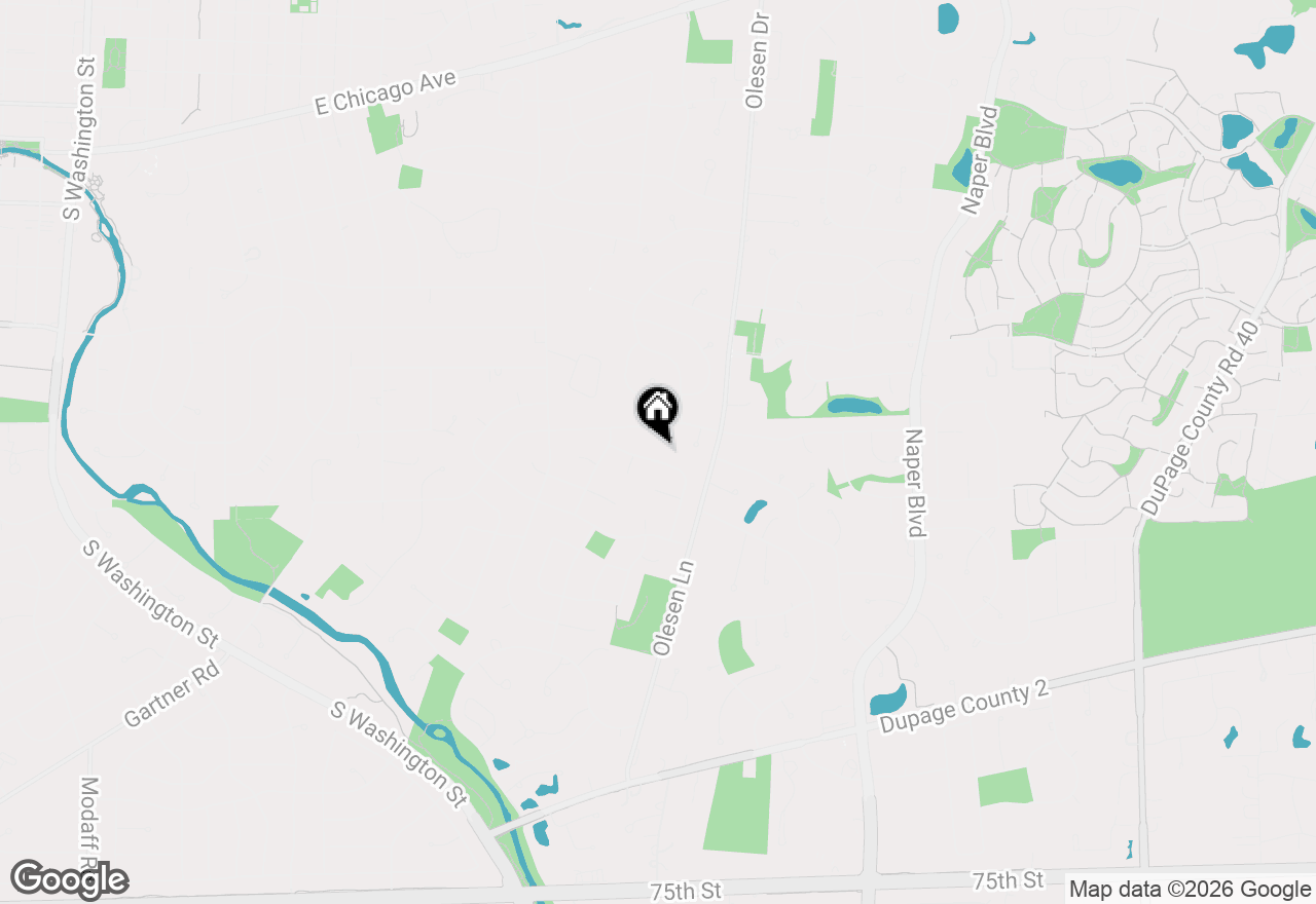 Map of 1205 Chateaugay Avenue, Naperville, IL 60540