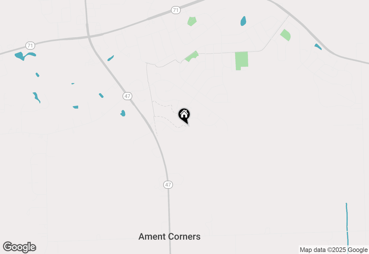 Map of 2551 Fairfax Way, Yorkville, IL 60560