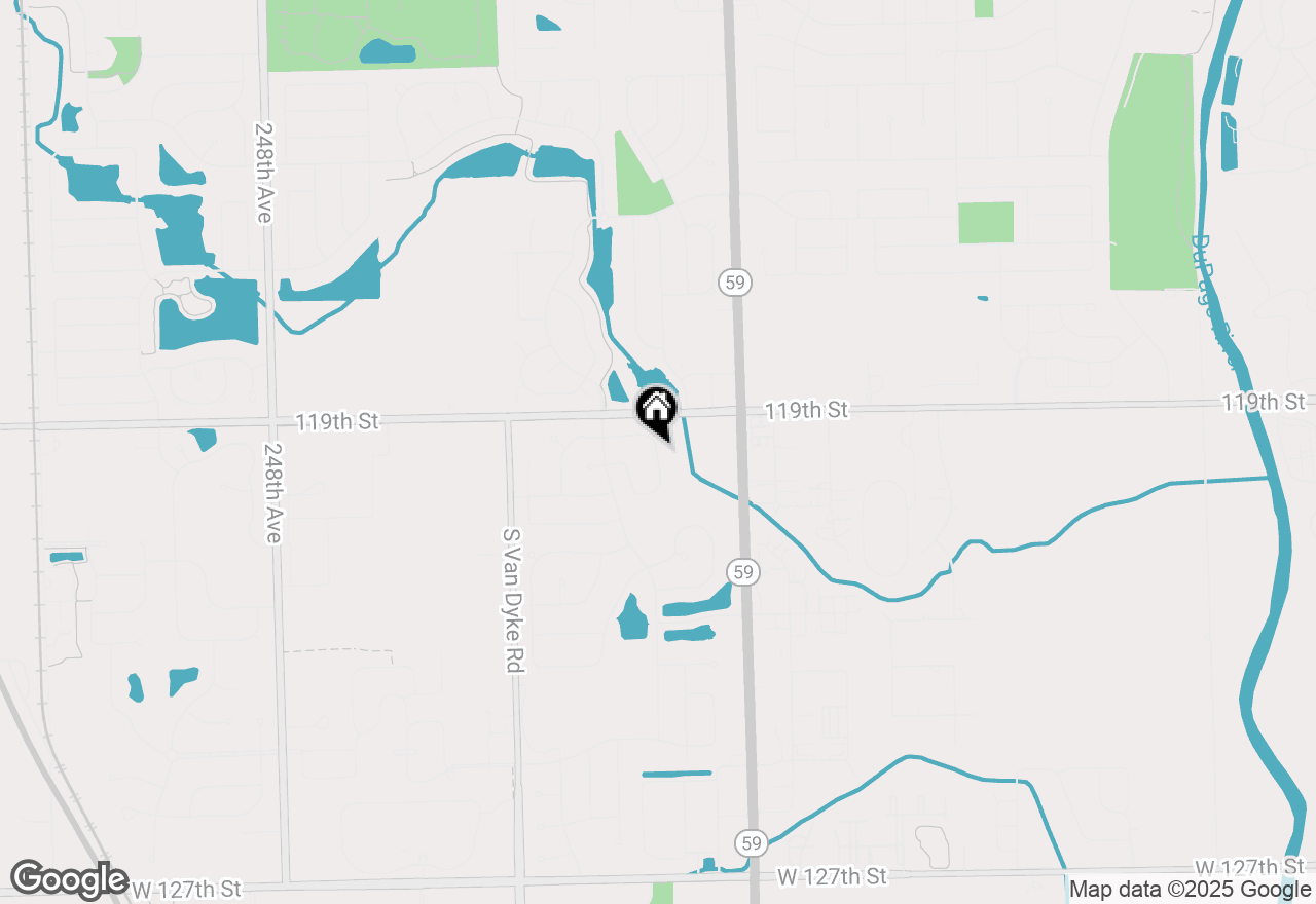 Map of 24130 Walnut Circle, Plainfield, IL 60585