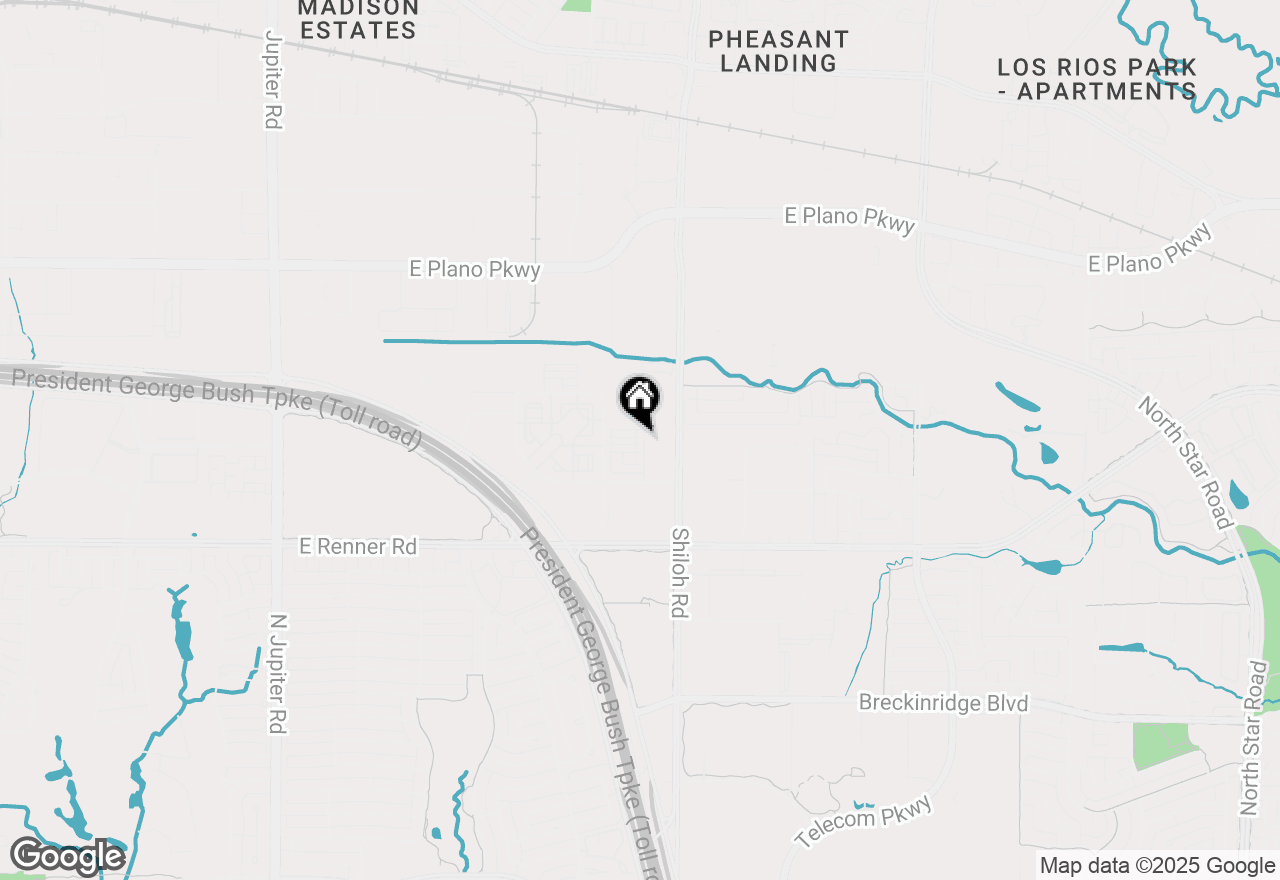 Map of 372 Greenhouse Drive, Plano, TX 75074