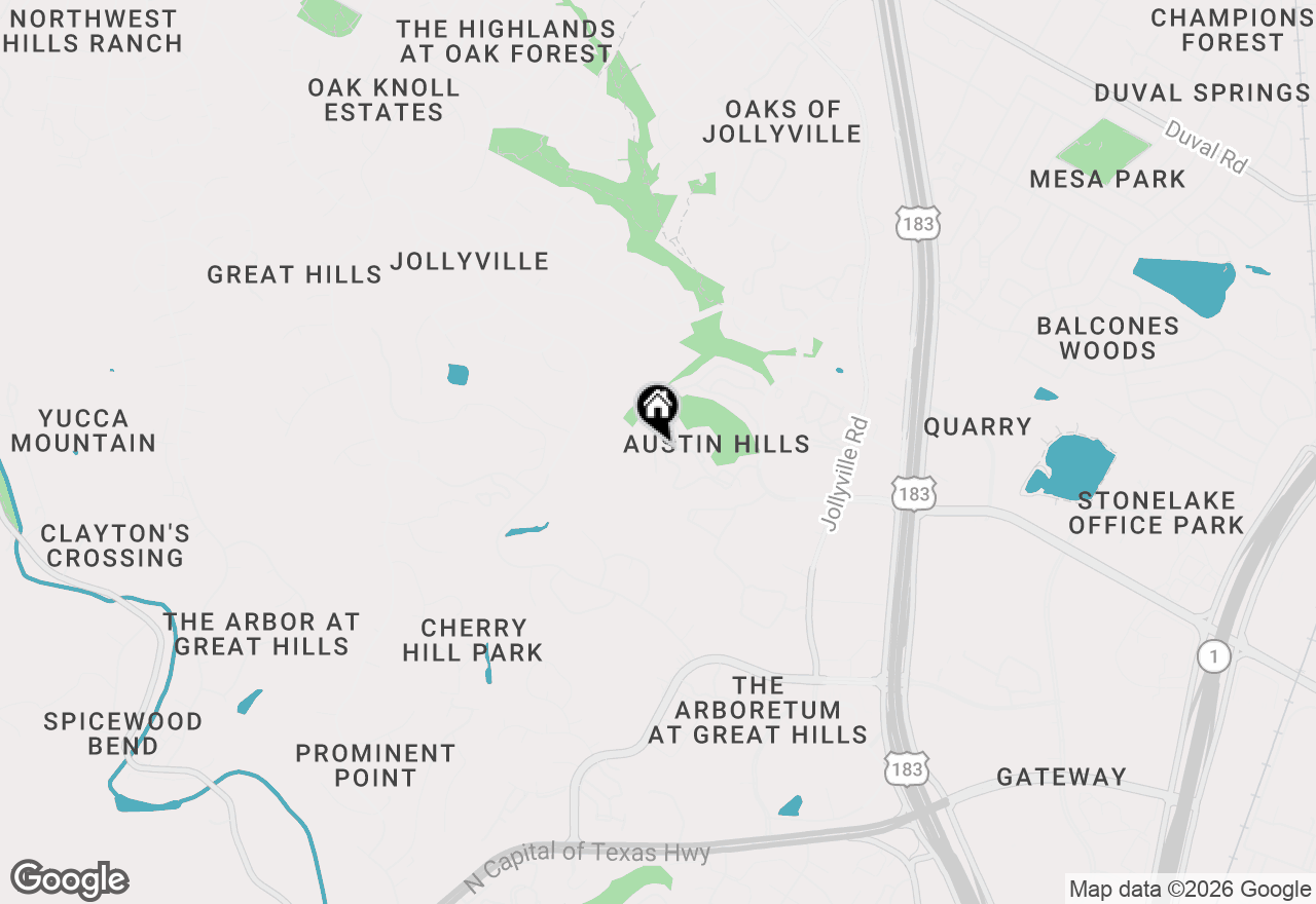 Map of 10300 Morado Cv #801, Austin, TX 78759