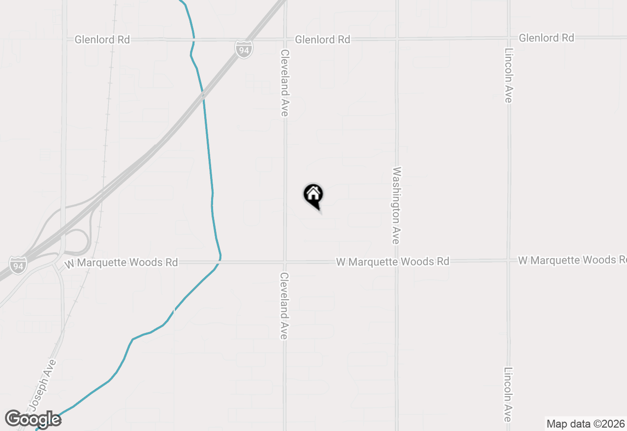 Map of 1597 Edward Drive, Stevensville, MI 49127