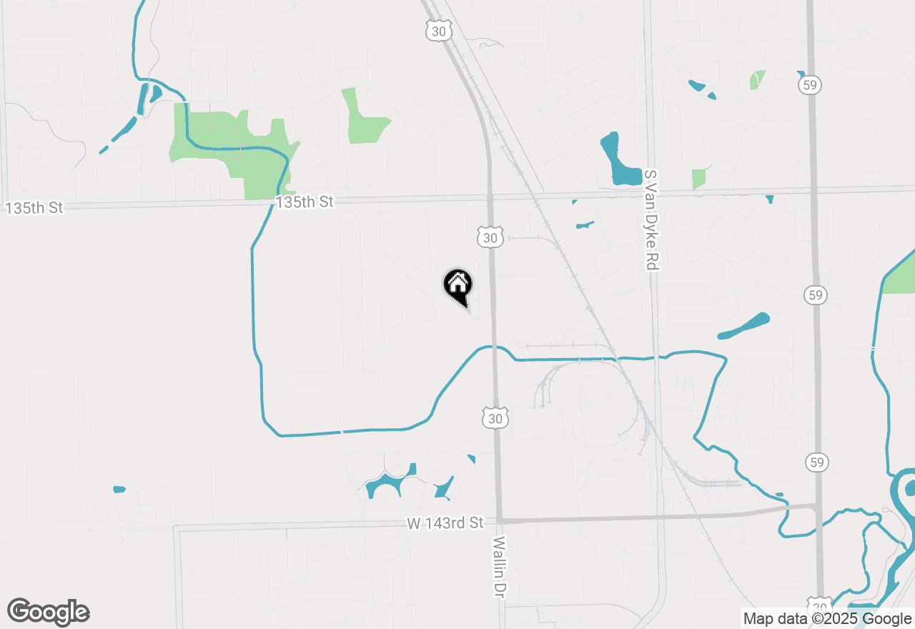 Map of 24860 Madison Street, Plainfield, IL 60544