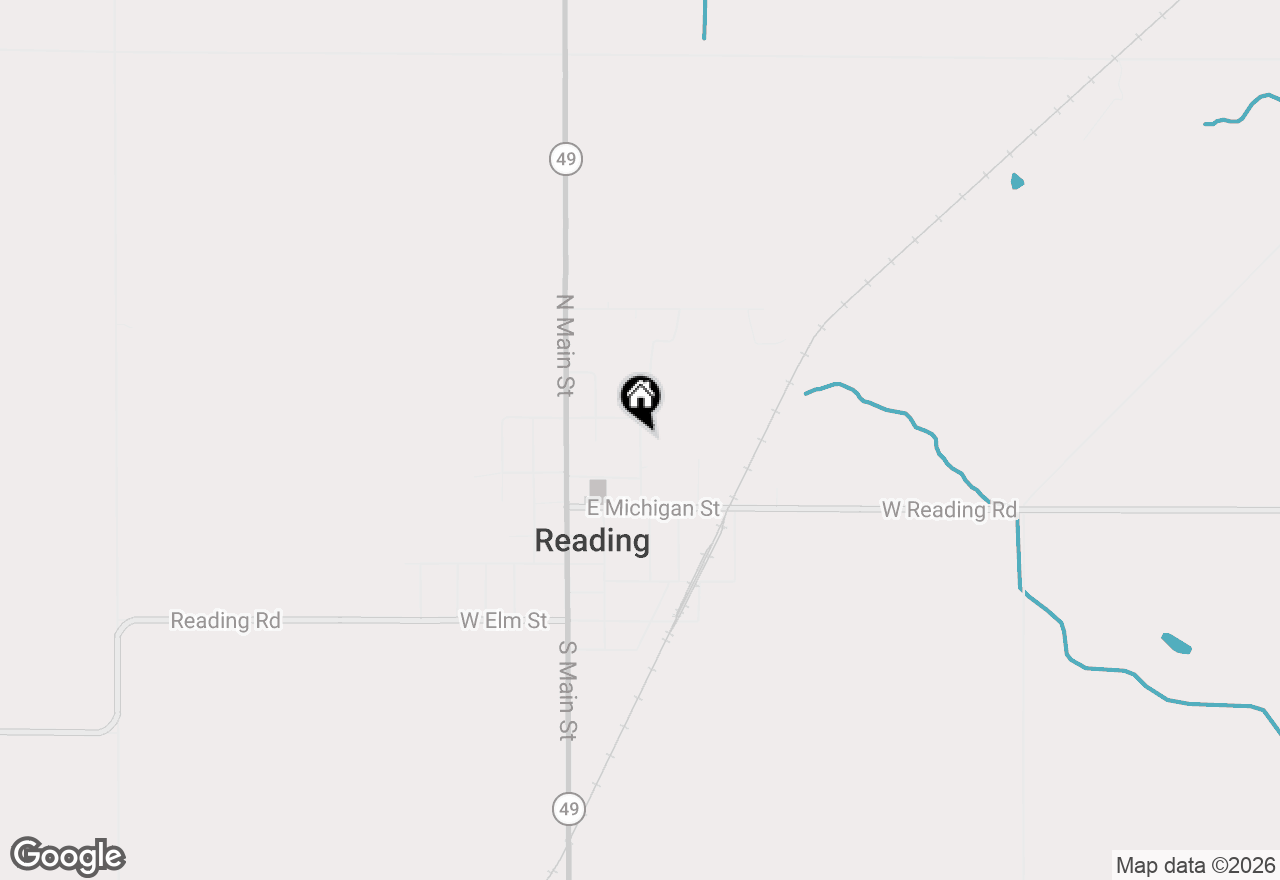 Map of 226 Strong Street, Reading, MI 49274