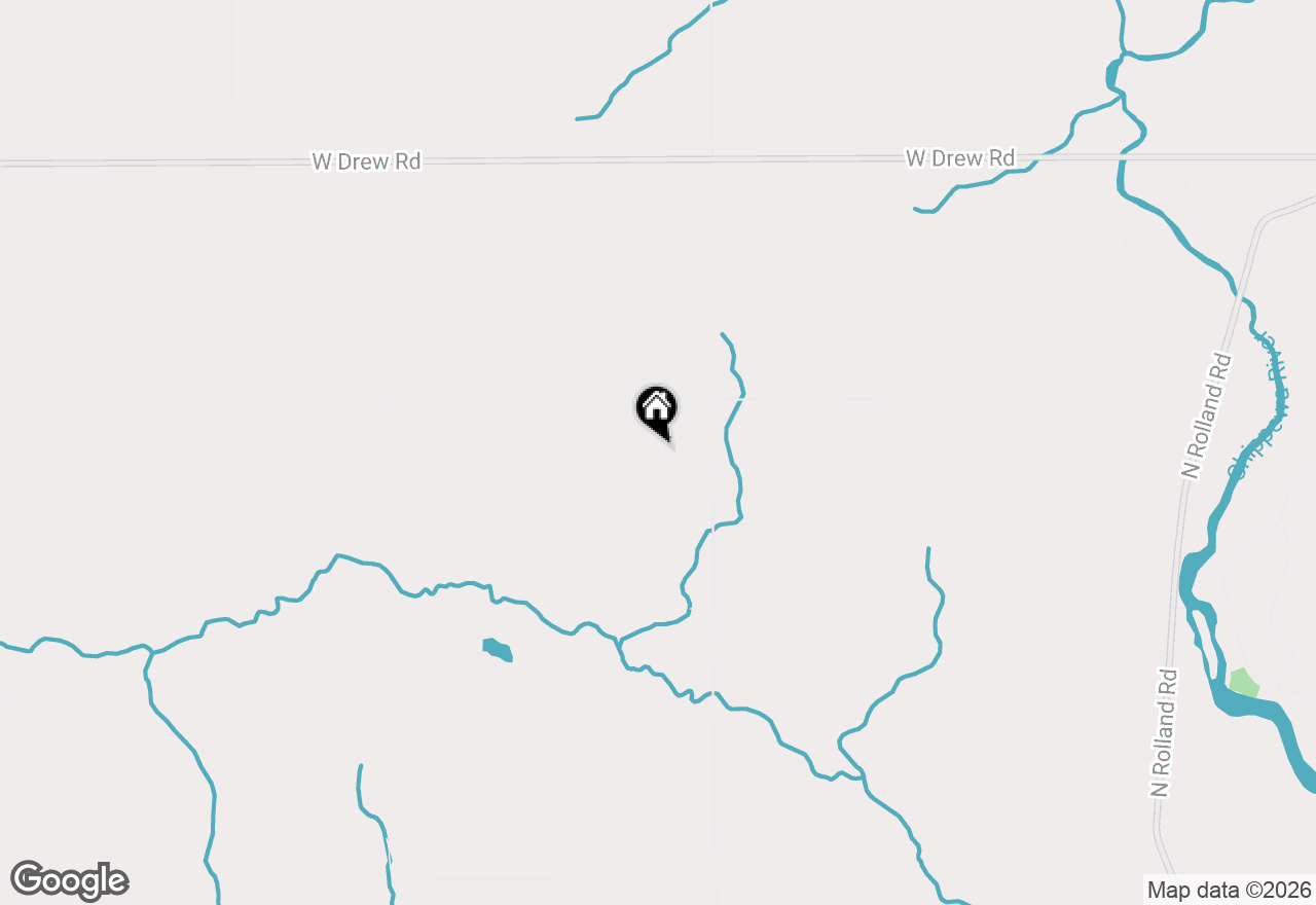 Map of 10100 W Jordan Road, Remus, MI 49340
