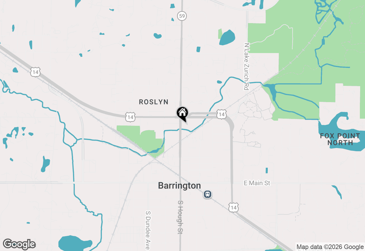 Map of (Address confidential), Barrington, Illinois 60010