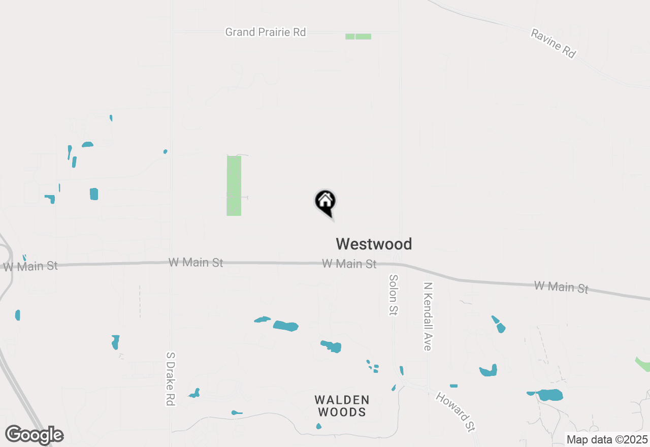 Map of 3712 Olney Road, Kalamazoo, MI 49006