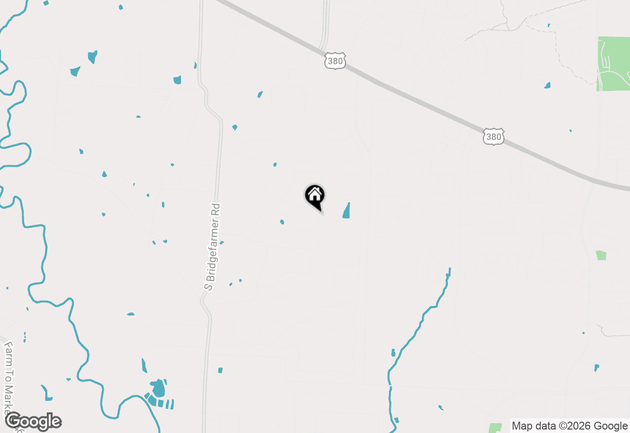 Map of 524 Blanton Street, Mckinney, TX 75069