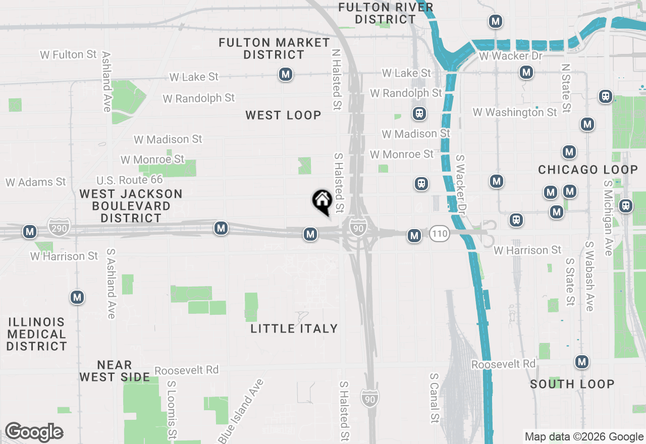 Map of 400 S Green Street #310, Chicago, IL 60607