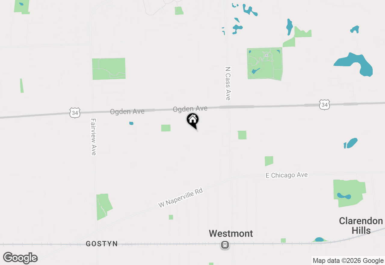 Map of 509 N Washington Street, Westmont, IL 60559