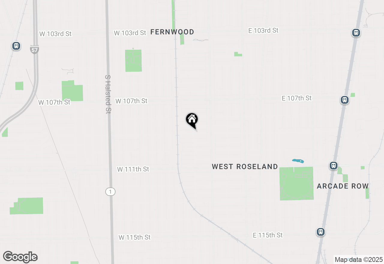 Map of 304 W 109th Street, Chicago, IL 60628