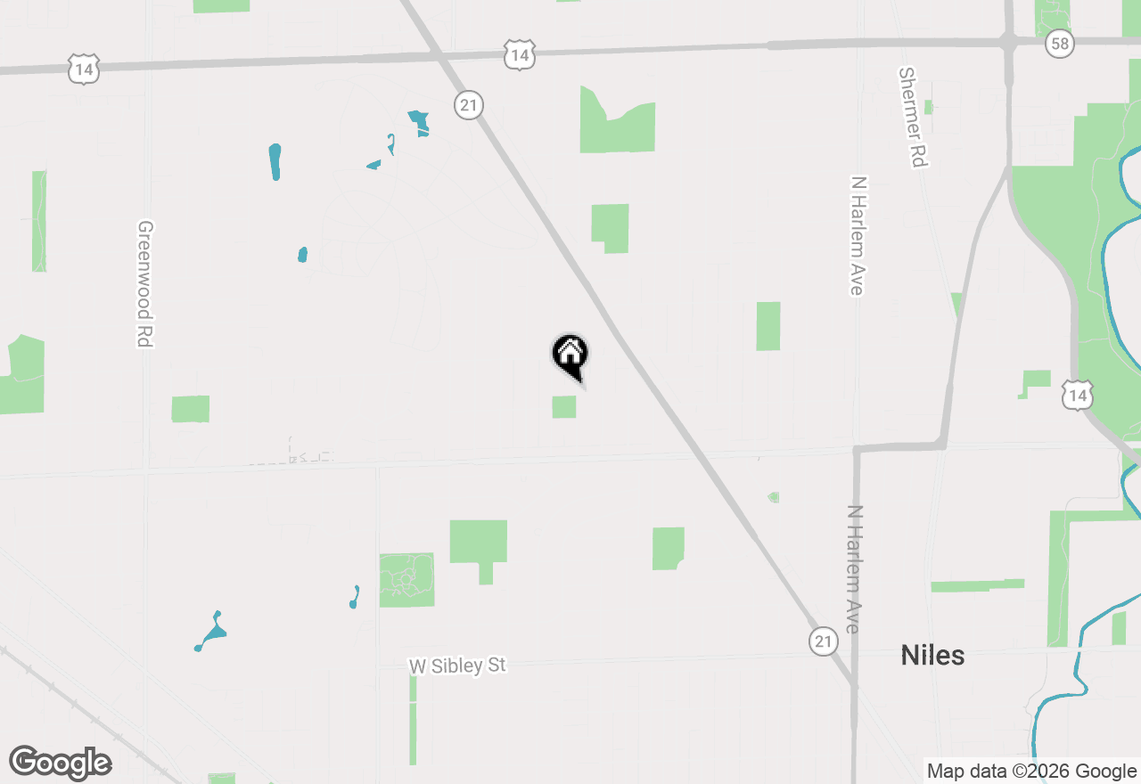 Map of 8118 N Ozark Avenue, Niles, IL 60714