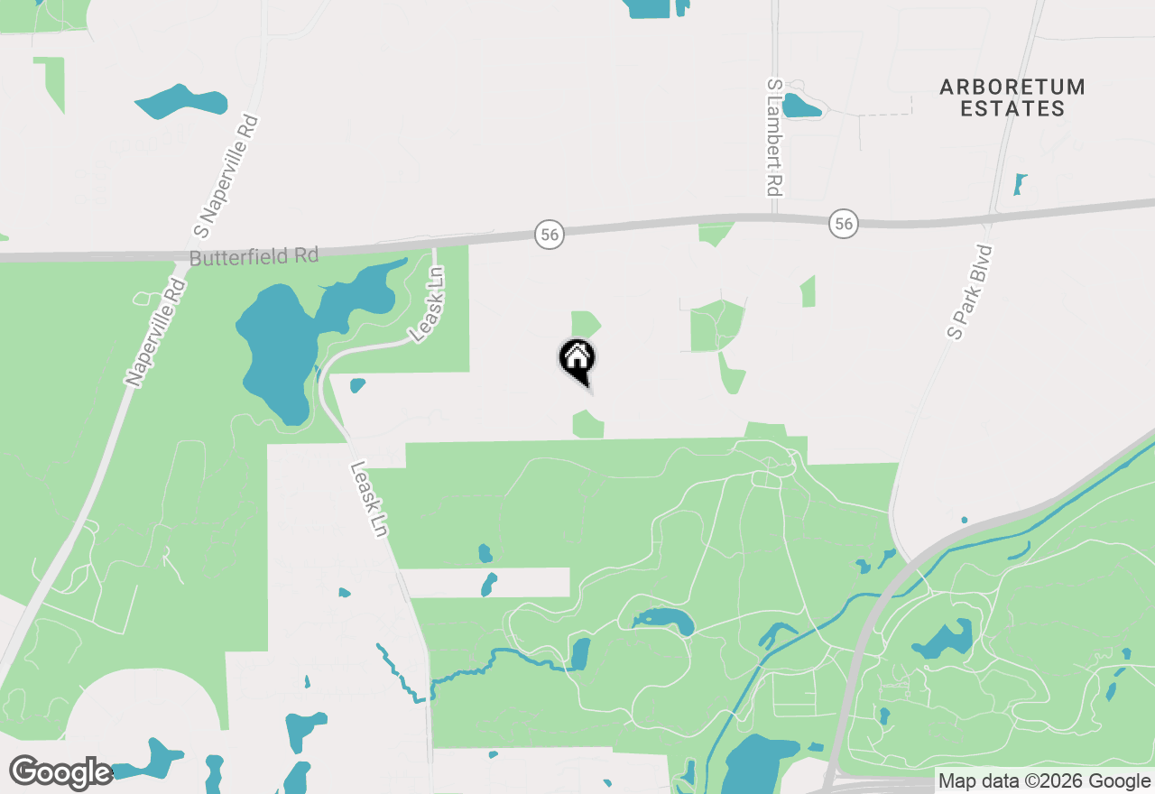 Map of 2300 Appleby Drive, Wheaton, IL 60189