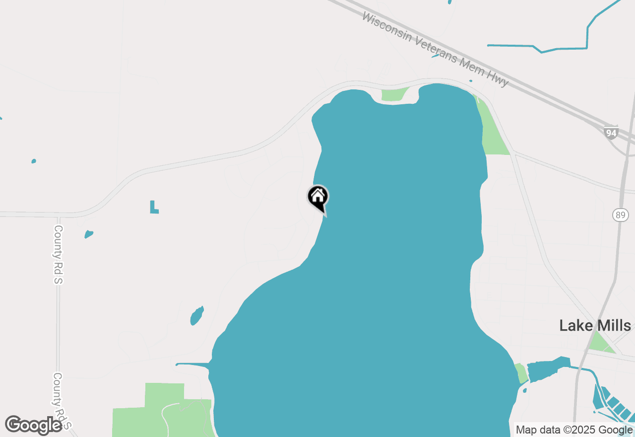 Map of N6716 Lake Ln, Lake Mills, WI 53551