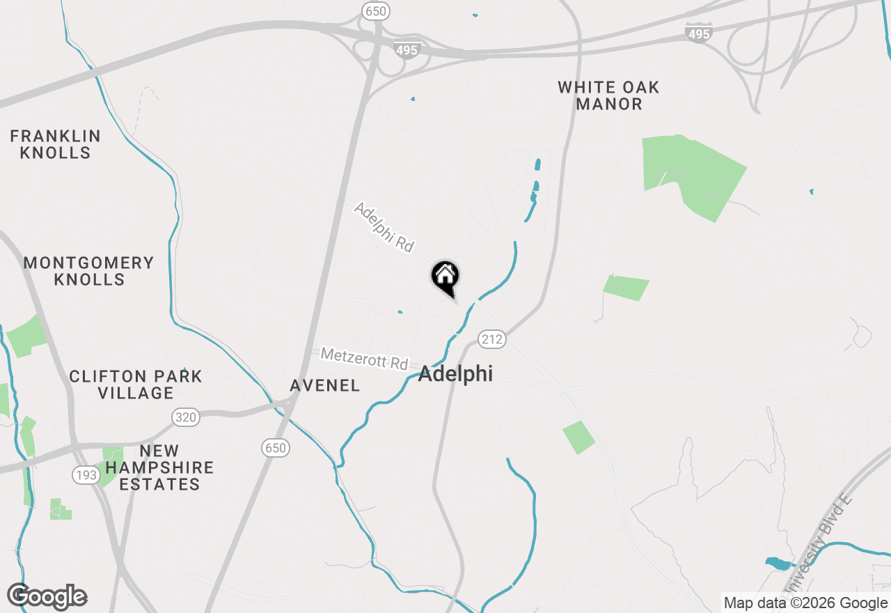 Map of 9274 Adelphi Road #202, Hyattsville, MD 20783