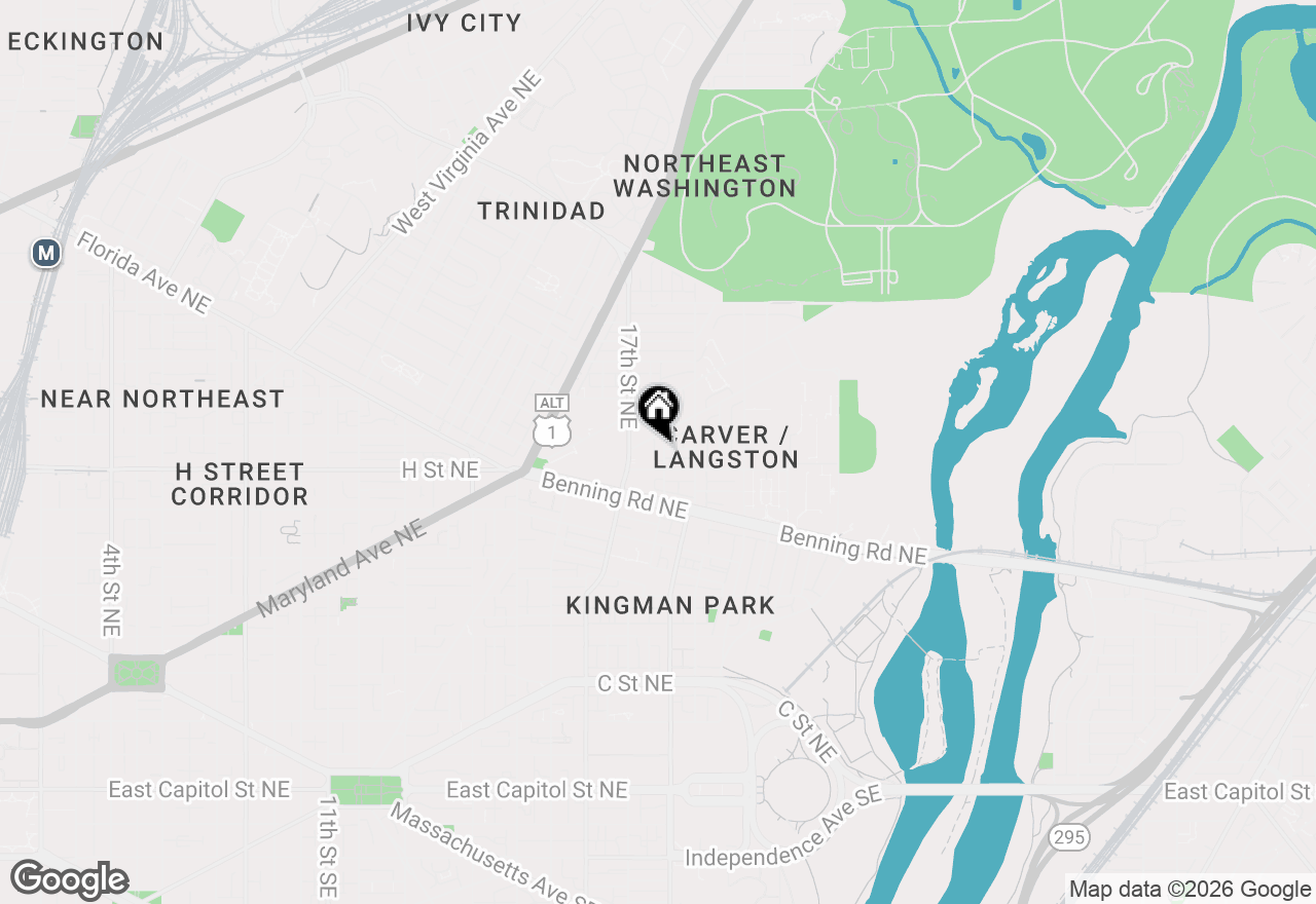 Map of 824 18th Street Ne #6, Washington, DC 20002