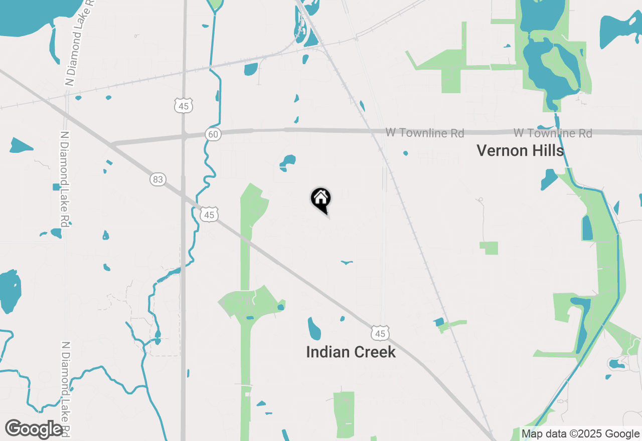 Map of 1309 Newport Street, Mundelein, IL 60060