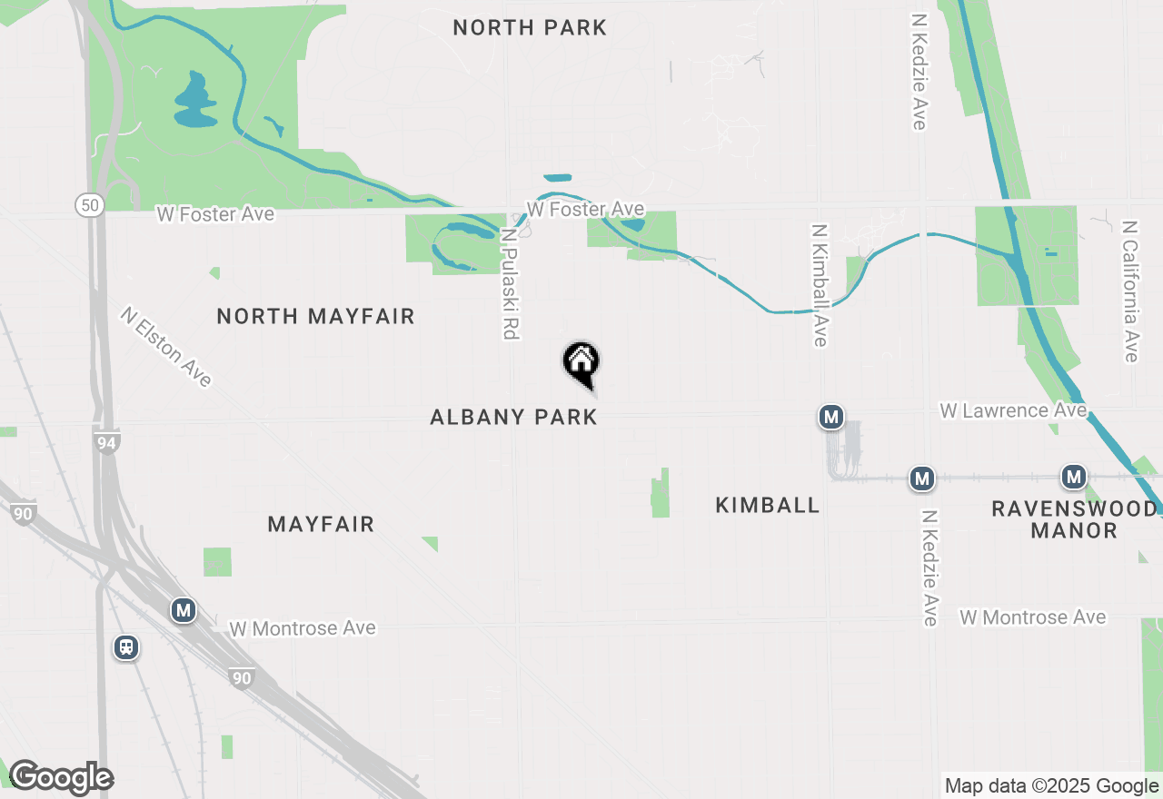 Map of 4820 N Avers Avenue #2E, Chicago, IL 60625