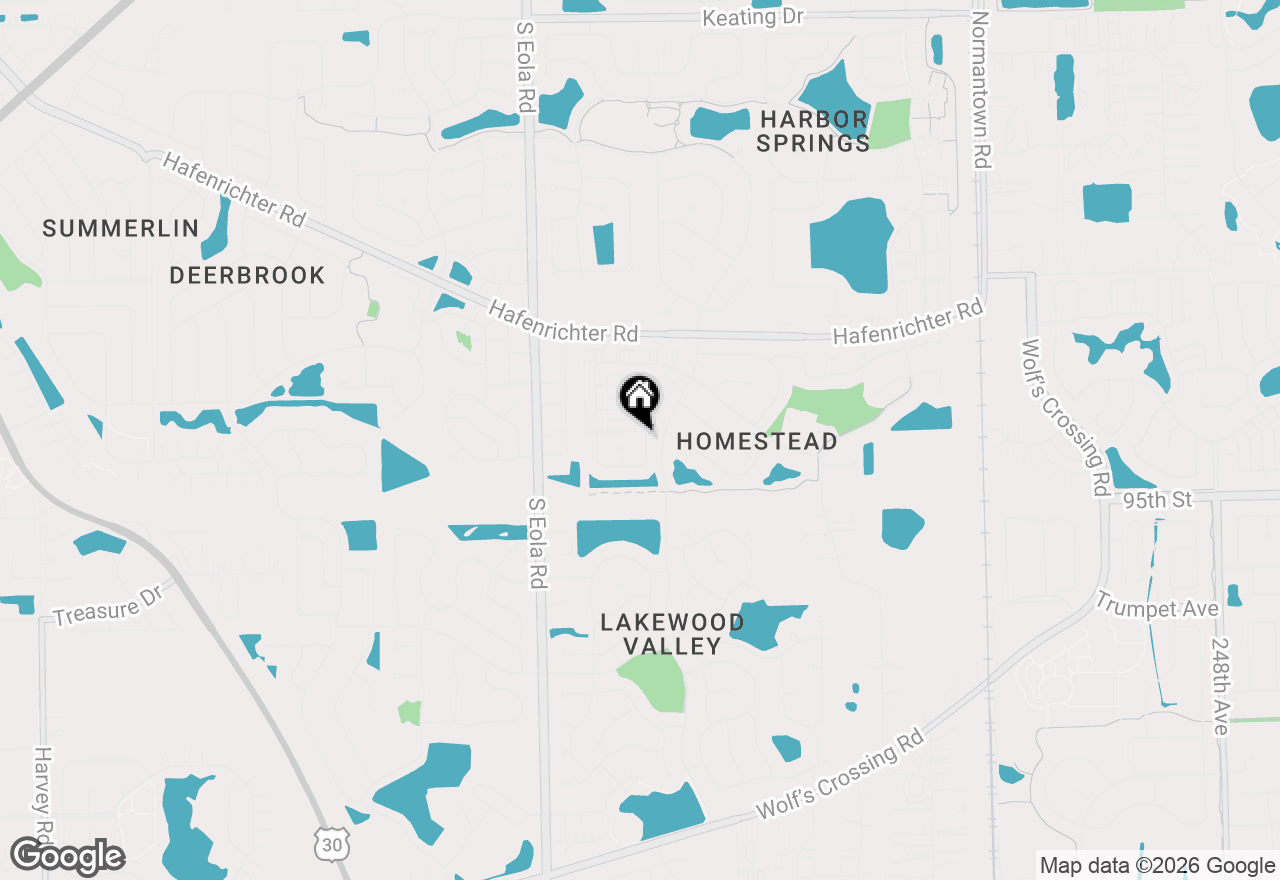 Map of 2325 Georgetown Circle, Aurora, IL 60503
