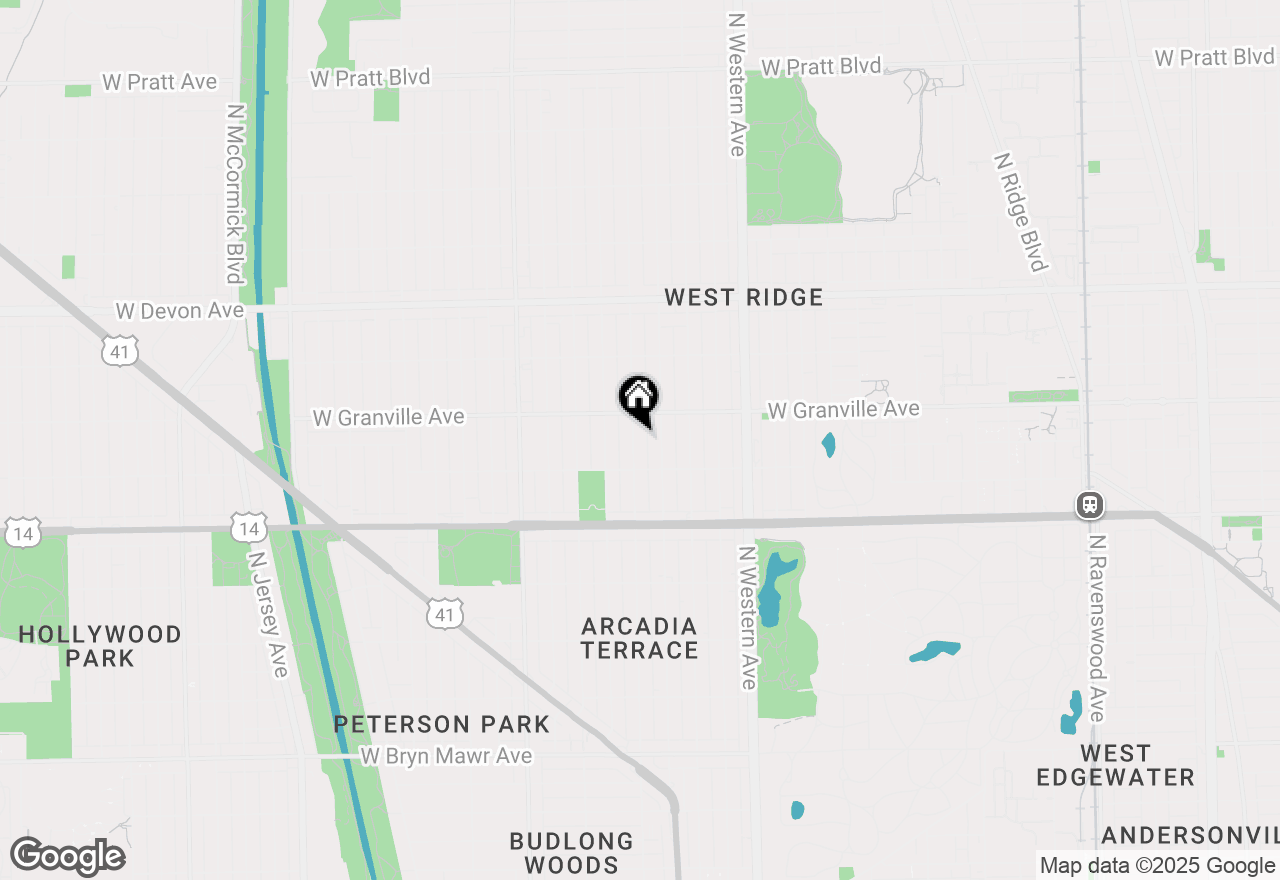 Map of 6131 N Rockwell Street, Chicago, IL 60659