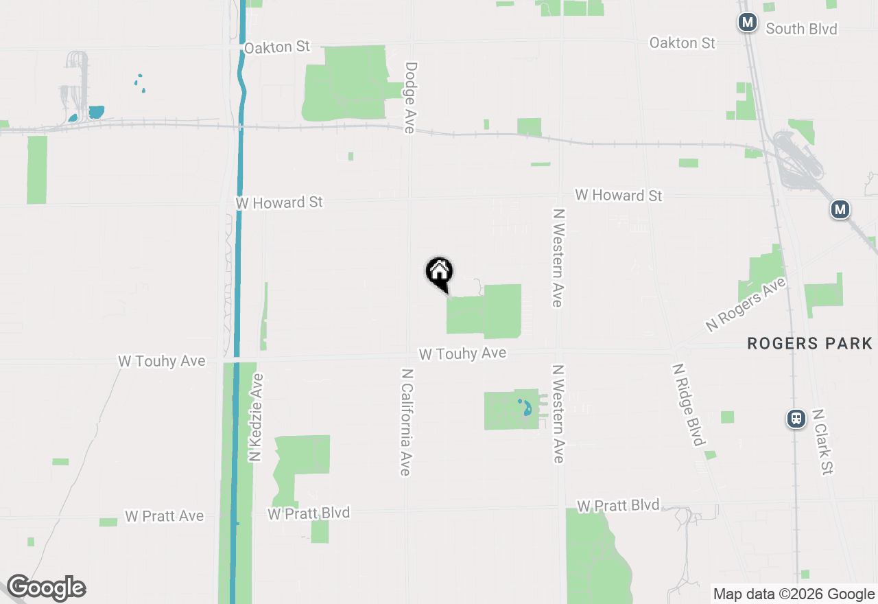 Map of 2709 W Sherwin Avenue, Chicago, IL 60645