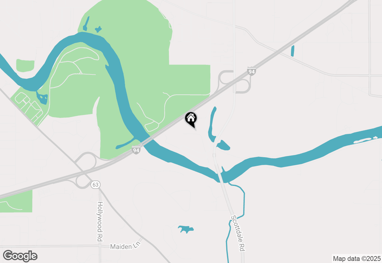 Map of 549 N Cygnet Lake Drive, Benton Harbor, MI 49022