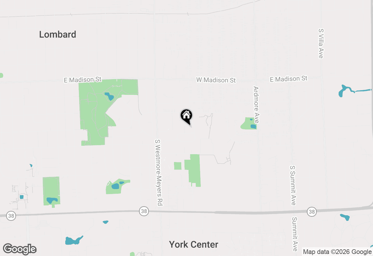 Map of 1145 E Cambria Lane S #1145, Lombard, IL 60148