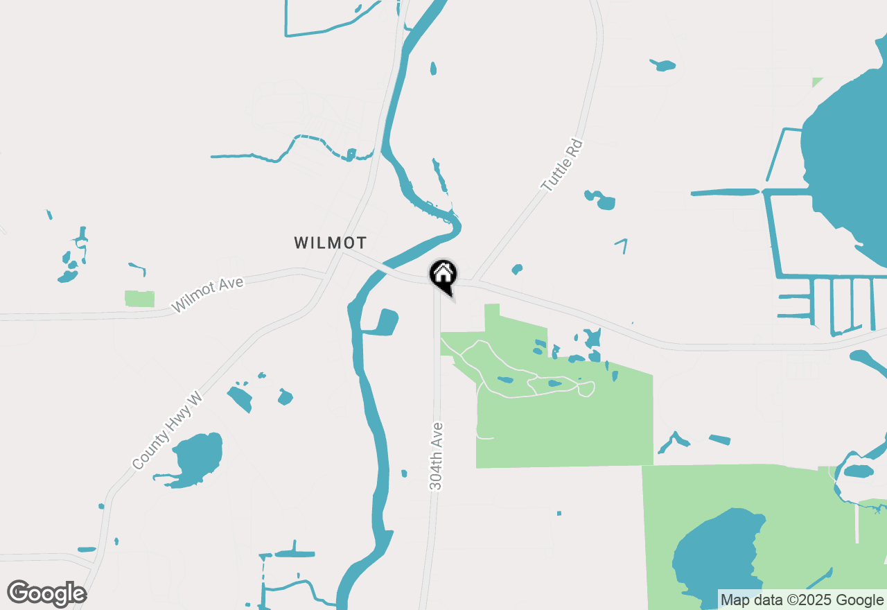 Map of 11535 304th Ave, Trevor, WI 53179