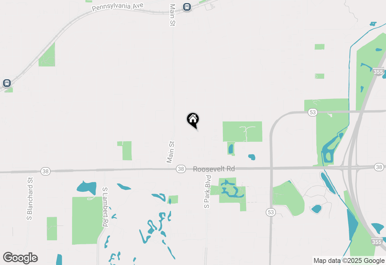 Map of 562 Summerdale Avenue, Glen Ellyn, IL 60137