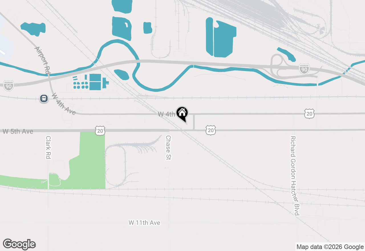 Map of 2903 Wabash Avenue, Gary, IN 46404