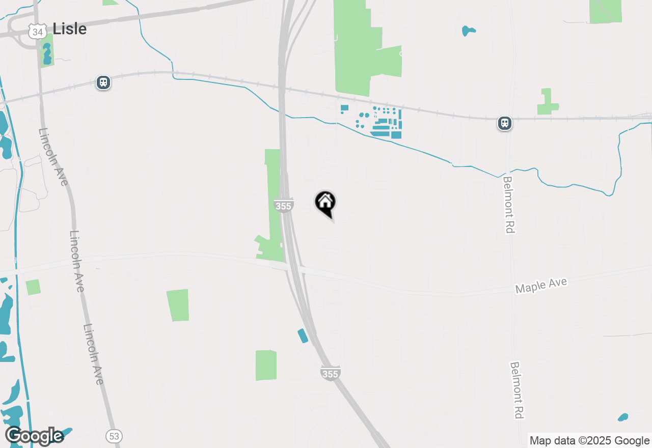 Map of (Address confidential), Downers Grove, Illinois 60515