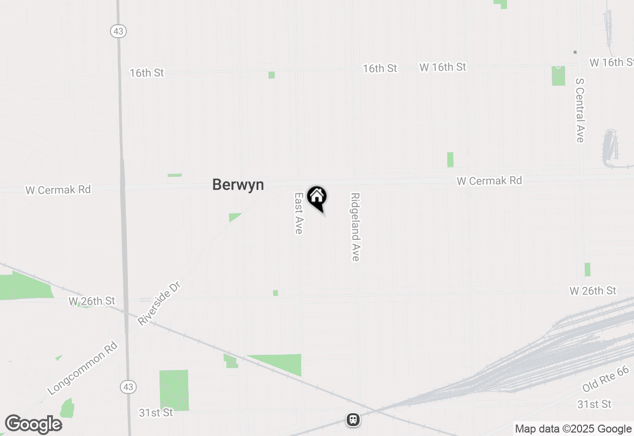 Map of 2311 Scoville Avenue, Berwyn, IL 60402