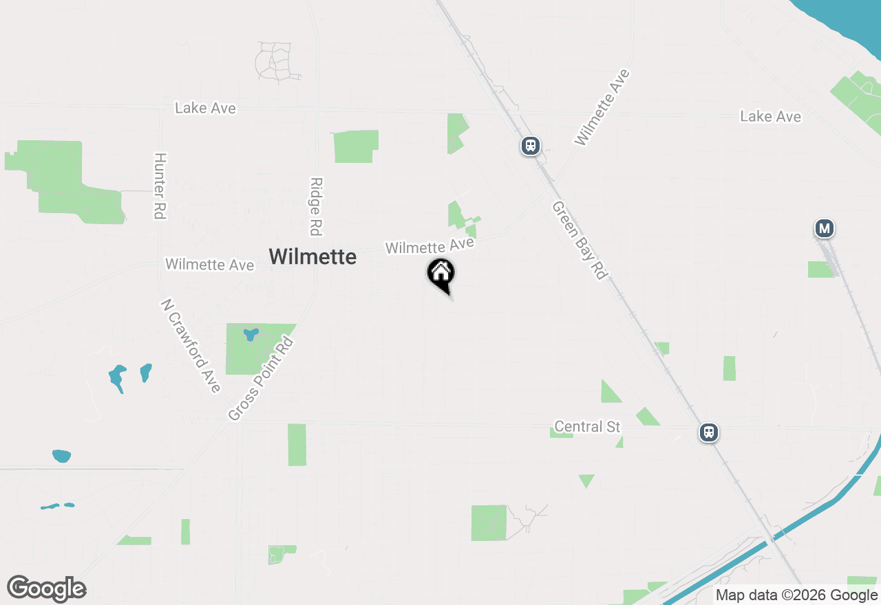 Map of 125 15th Street, Wilmette, IL 60091