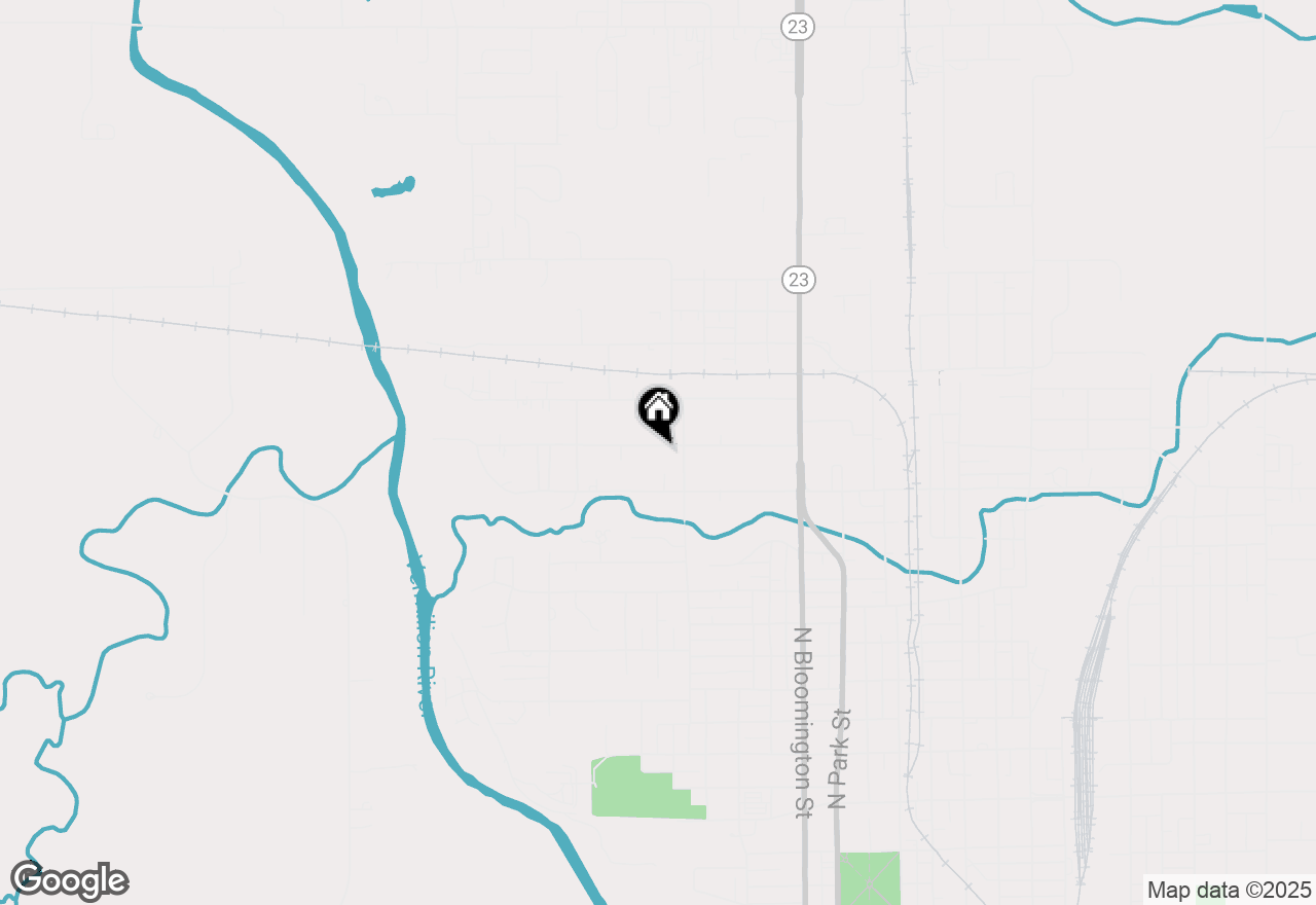 Map of 207 W 2nd Street, Streator, IL 61364