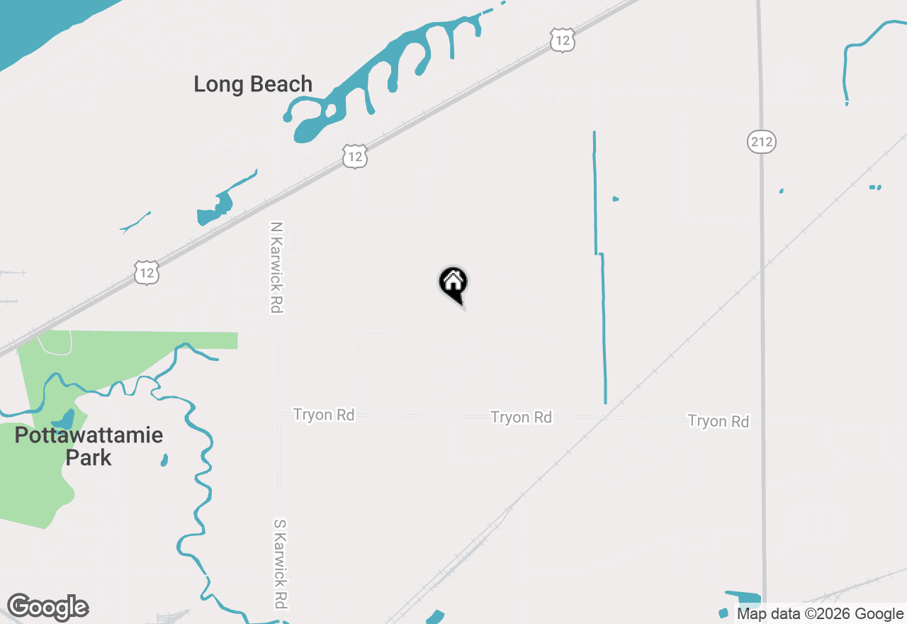 Map of 314 Tryon Farm Lane, Michigan City, IN 46360