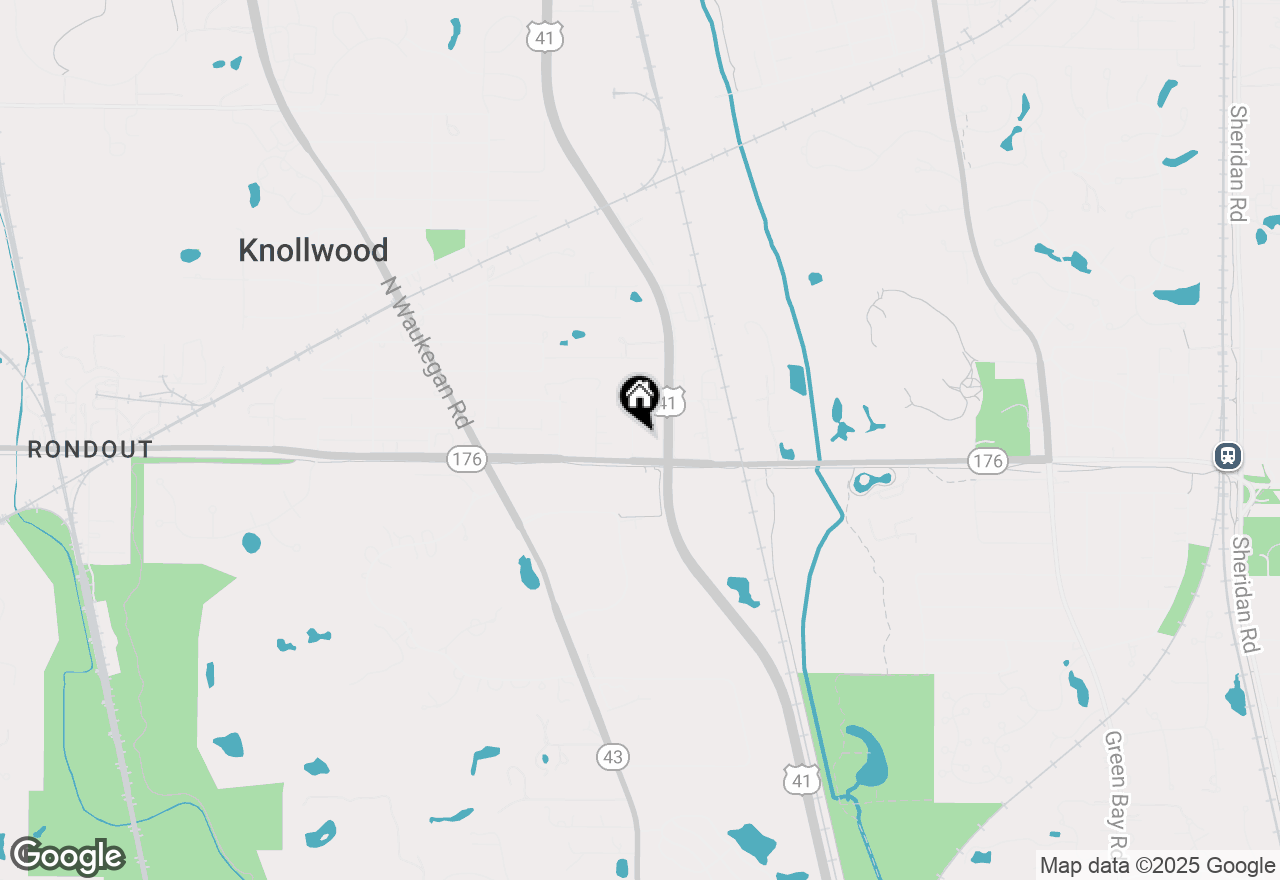 Map of 11 Shagbark Road, Lake Bluff, IL 60044