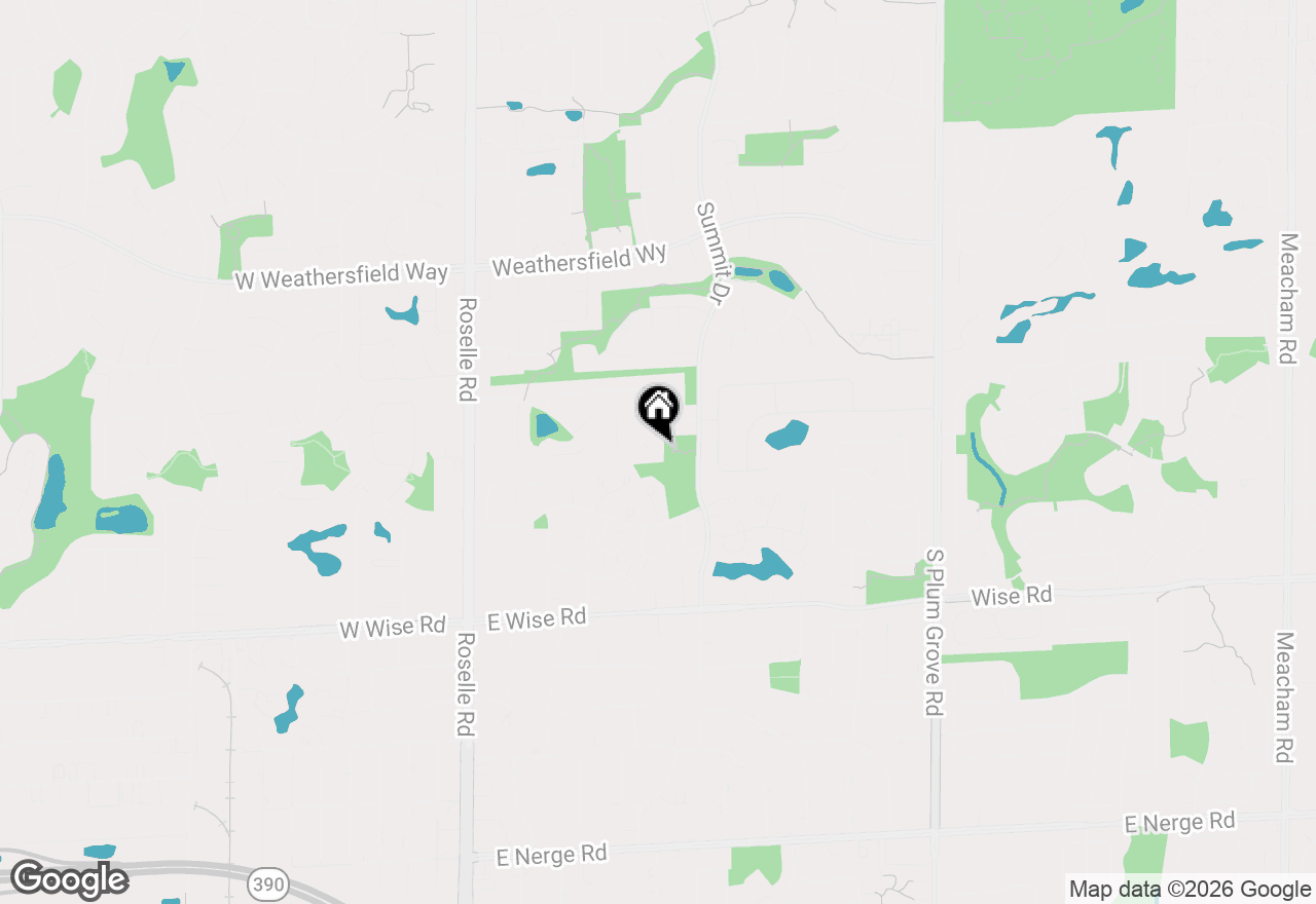 Map of 901 Garnet Circle, Schaumburg, IL 60193