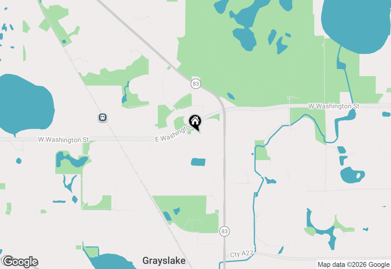 Map of 287 Rock Hall Court, Grayslake, IL 60030