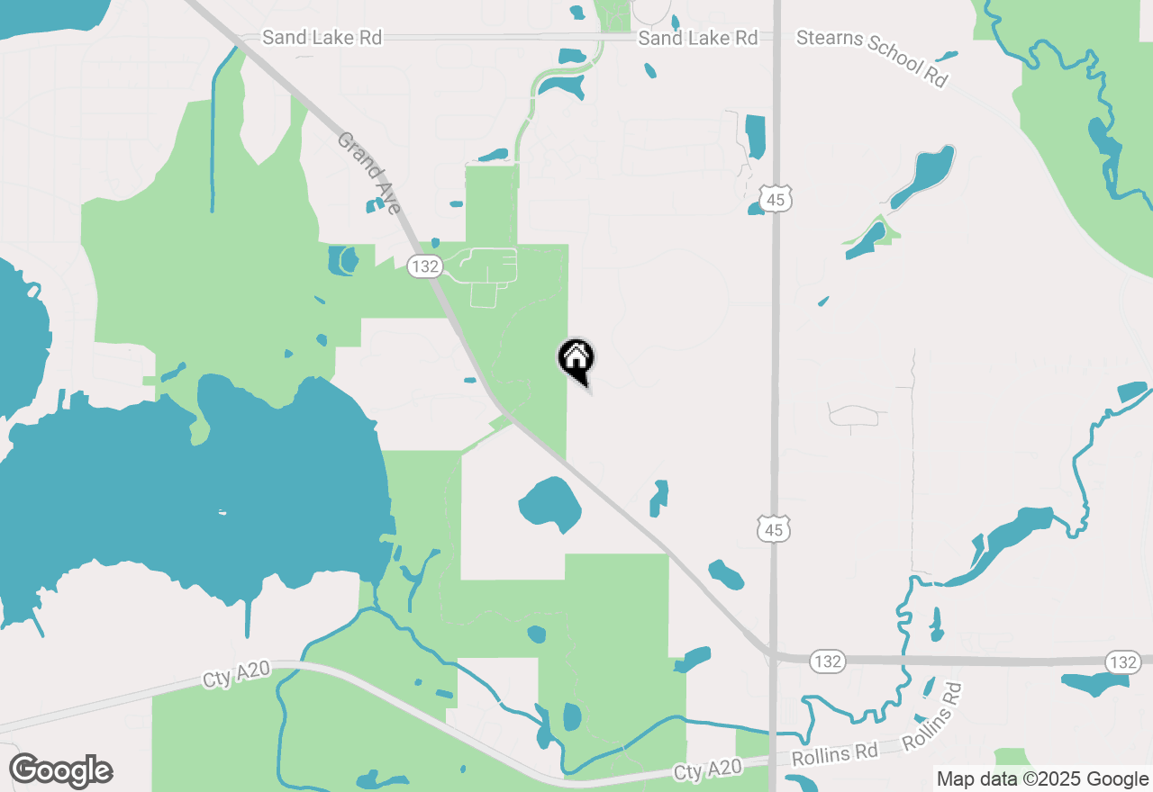Map of 2803 Autumn Ridge Court, Lindenhurst, IL 60046