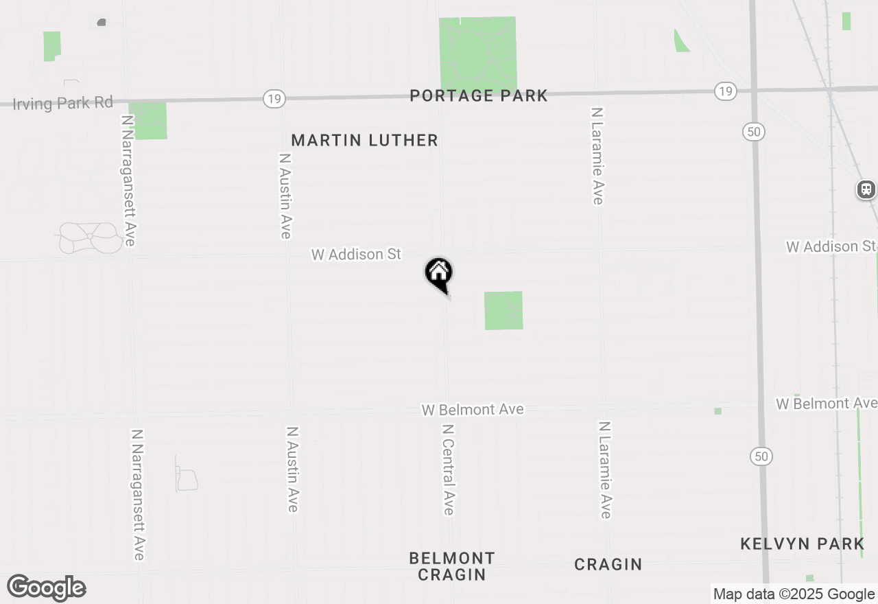 Map of 3444 N Central Avenue, Chicago, IL 60634